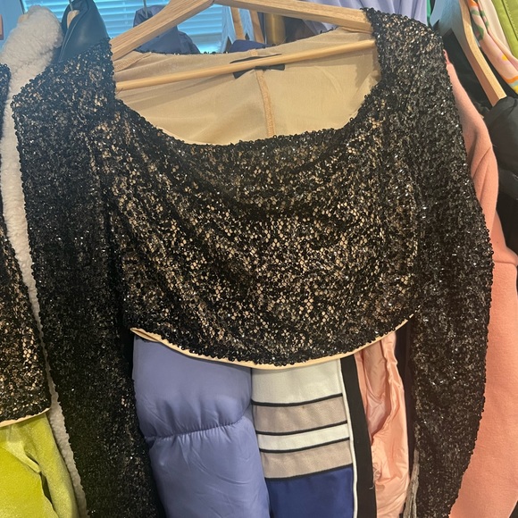 Revolve x Michael Costello Sequin Top - Picture 3 of 4